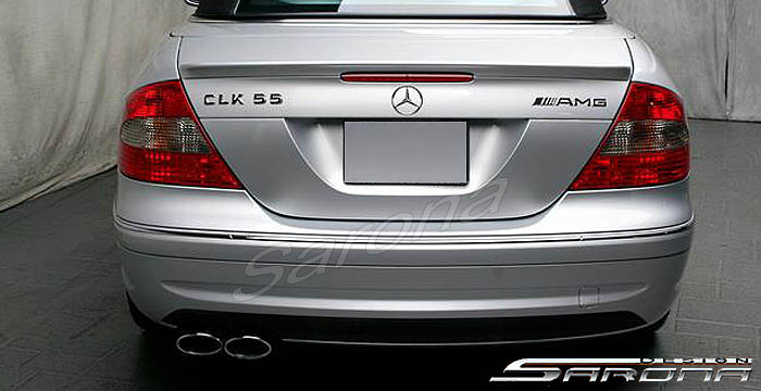 Custom Mercedes CLK Rear Bumper  Convertible (2003 - 2009) - $650.00 (Part #MB-023-RB)